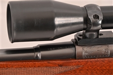 Engraved Mauser Mannlicher Bolt Action Rifle