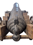 Antique British Naval Ship Cannon Copy