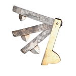 Antique Bronze Bloodletting Scarificator & Lancets