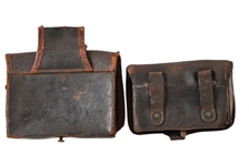 Confederate Texas Cartridge Box & Map Case