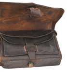 Confederate Texas Cartridge Box & Map Case