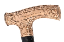 Confederate General Wm. Dickey Presentation Cane