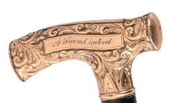 Confederate General Wm. Dickey Presentation Cane