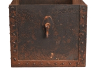 Mexican Republic Army Iron Strong Box