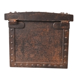 Mexican Republic Army Iron Strong Box