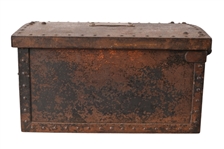 Mexican Republic Army Iron Strong Box