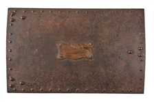 Mexican Republic Army Iron Strong Box