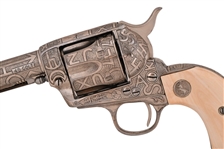 Jim Aplan's Ranch Brand Engraved Colt 1873 SAA .45