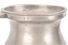 Collection of (6) Antique British Pewter Tankards