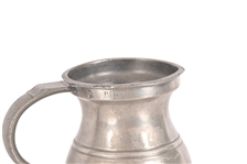 Collection of (6) Antique British Pewter Tankards