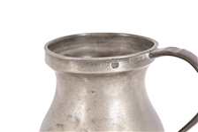 Collection of (6) Antique British Pewter Tankards