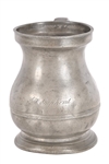Collection of (6) Antique British Pewter Tankards