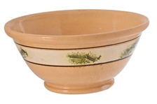 Antique English Yellow Mochaware Collection
