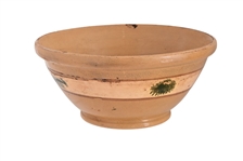 Antique English Yellow Mochaware Collection