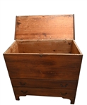 Antique Blanket Chest w/ Drawers-Early American