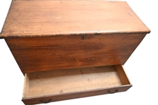 Antique Blanket Chest w/ Drawers-Early American