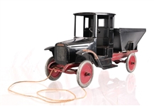Large Buddy L Pressed Steel Pull Toy Truck