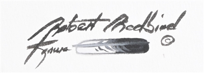 Robert Redbird Signed Original Painting