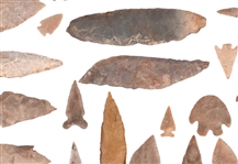 Collection Of Arrowheads (26)