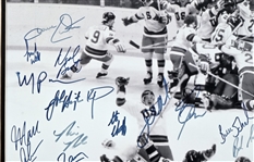 1980 USA Hockey Team Signed Photo
