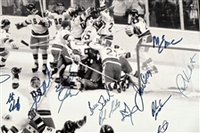 1980 USA Hockey Team Signed Photo