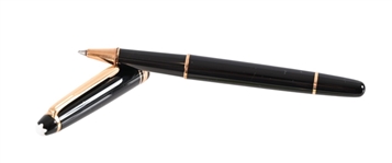 Mont Blanc Meisterstuck Gold Coated Pen Set