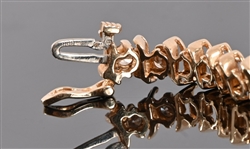 14K Yellow Gold Diamond Bracelet