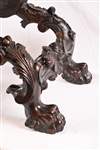 Antique Carved Lion's Head Dignitary/Royal Chair