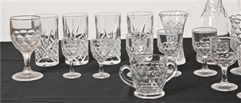 Crystal Glassware Collection