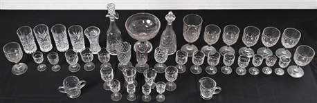 Crystal Glassware Collection