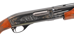 Engraved Remington Model 870 20 Ga.