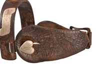 Kelly & Crockett Marked Heart Button Spurs