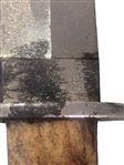 Antique Stag Handle Stilleto Point Fighting Knife