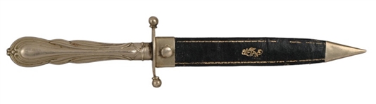 Scarce Manson Sheffield Etched Fighting Knife