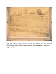 John Coffee Hays' Fernwood House Albumen Photo