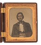 B. Dela Barra, Ambrotype Circa 1855 California