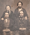Daguerreotype Photo of Peralta Brothers California