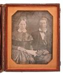Samuel R. and Sara L. Collins, Daguerreotype Texas