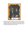 John Nugent & Wife, Cased Daguerreotype California