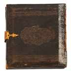A.J. Coffee, Cased Tin Type c.1860 California