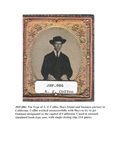 A.J. Coffee, Cased Tin Type c.1860 California