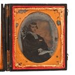 Reverend Benjamin Akerly, Cased Ambrotype c.1860