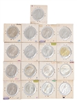 (17) Peace Silver Dollars 1922-1935