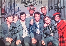 MASH Cast Signed Photo