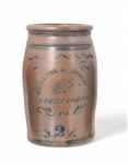Hamilton & Jones Greensboro Pennsylvania Crock