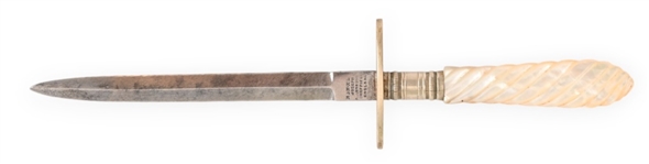 Joseph Allen & Son Sheffield Letter Opener