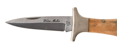 (2) Vintage Coffin Handle Folding Knives