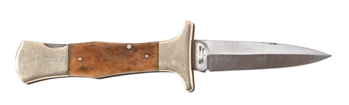 (2) Vintage Coffin Handle Folding Knives