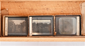 Antique Glass Lantern Slide Collection