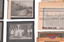 Antique Glass Lantern Slide Collection